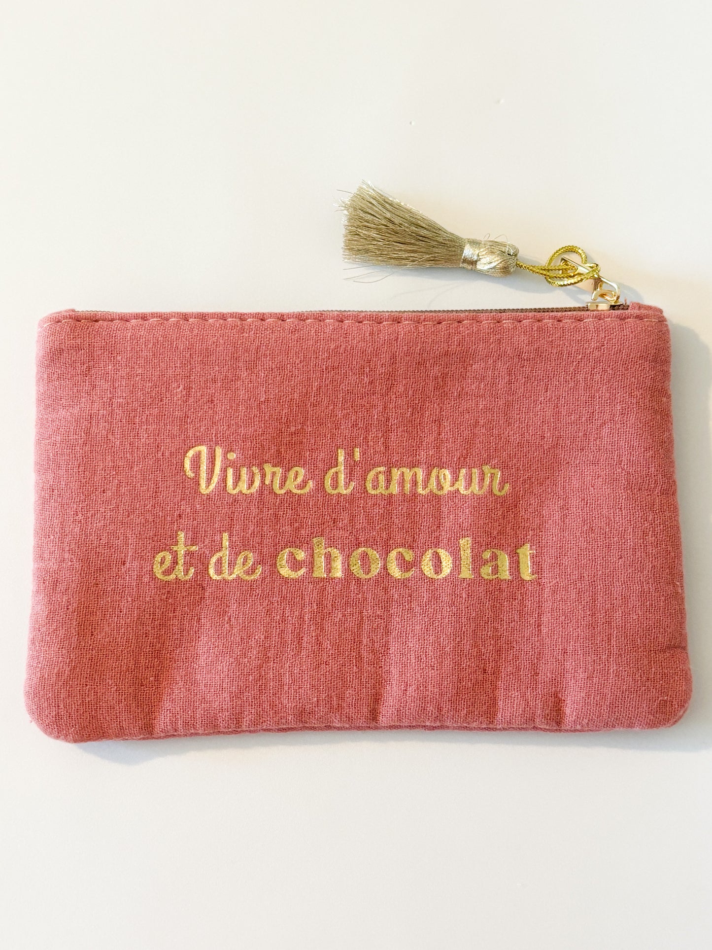 Pochette Vivre d'amour et de chocolat