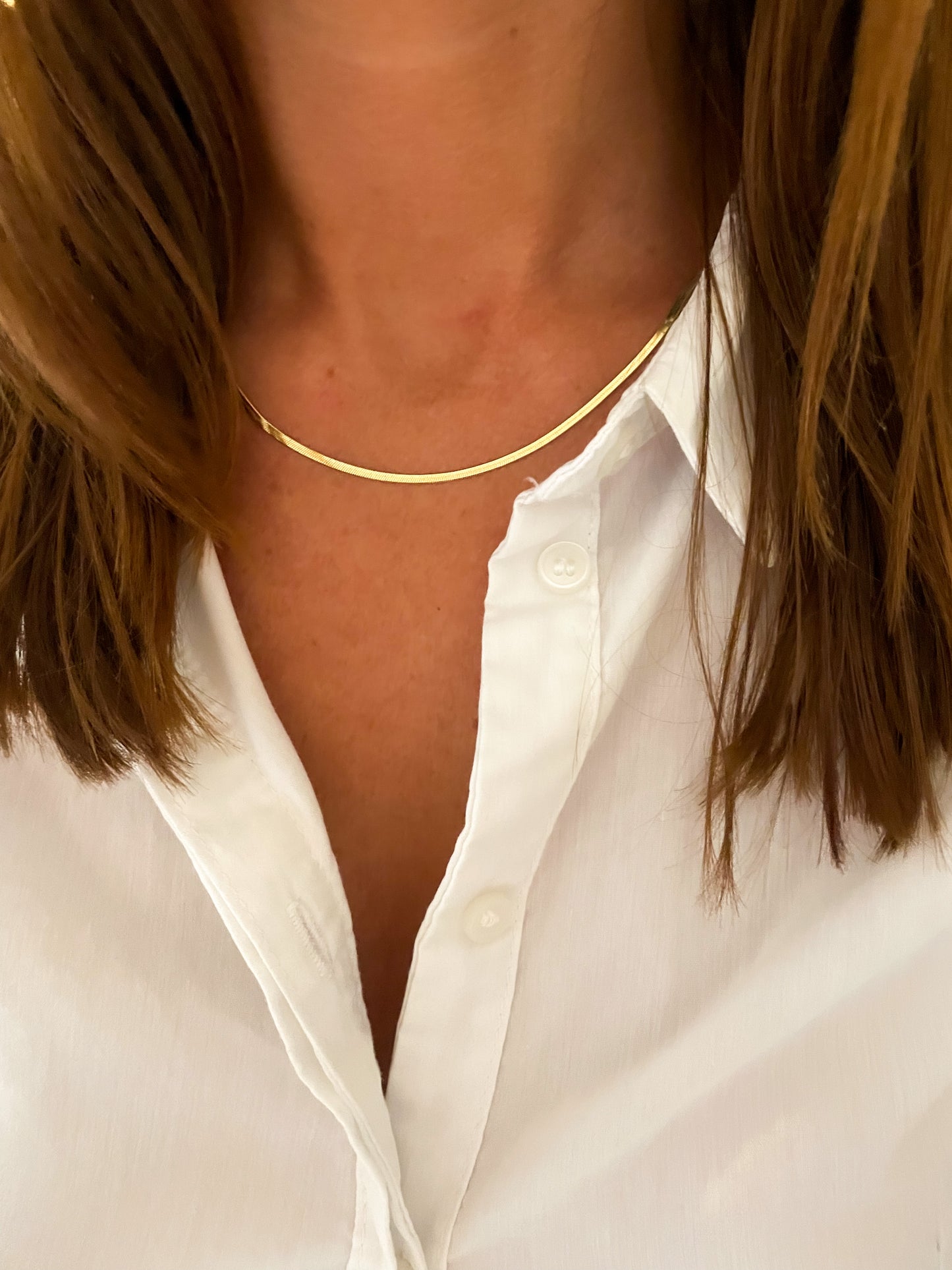 Collier Nina Fin Fermoir Cœur