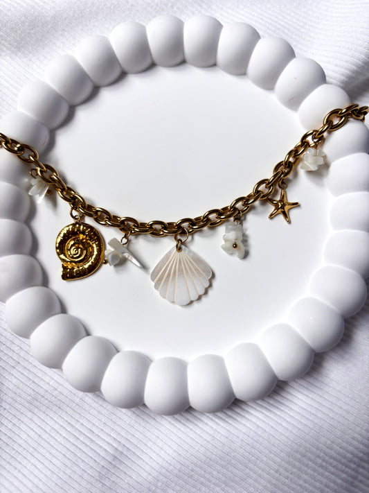 Bracelet Breloques coquillages