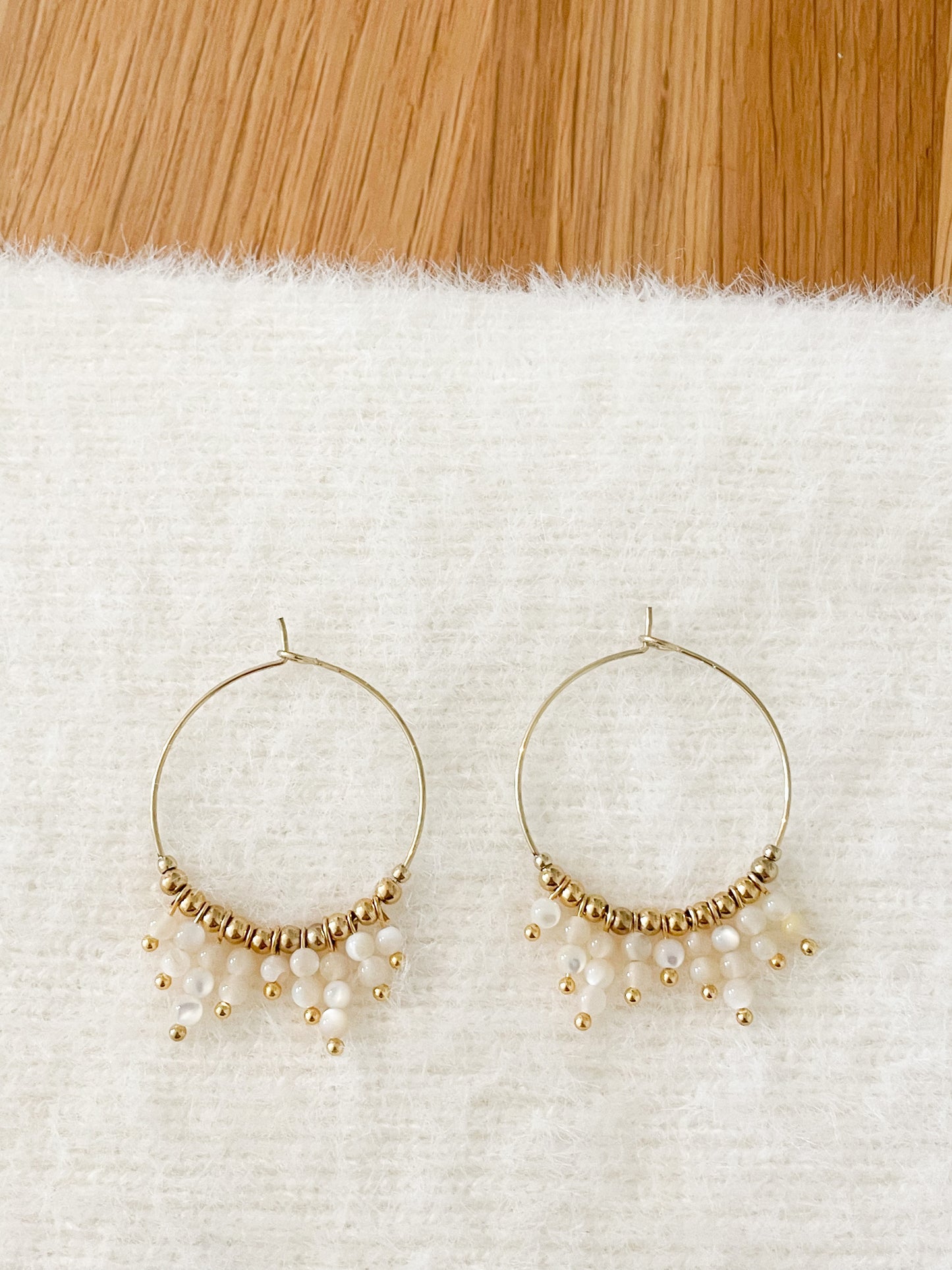 Boucle d'oreille Créole Sahara