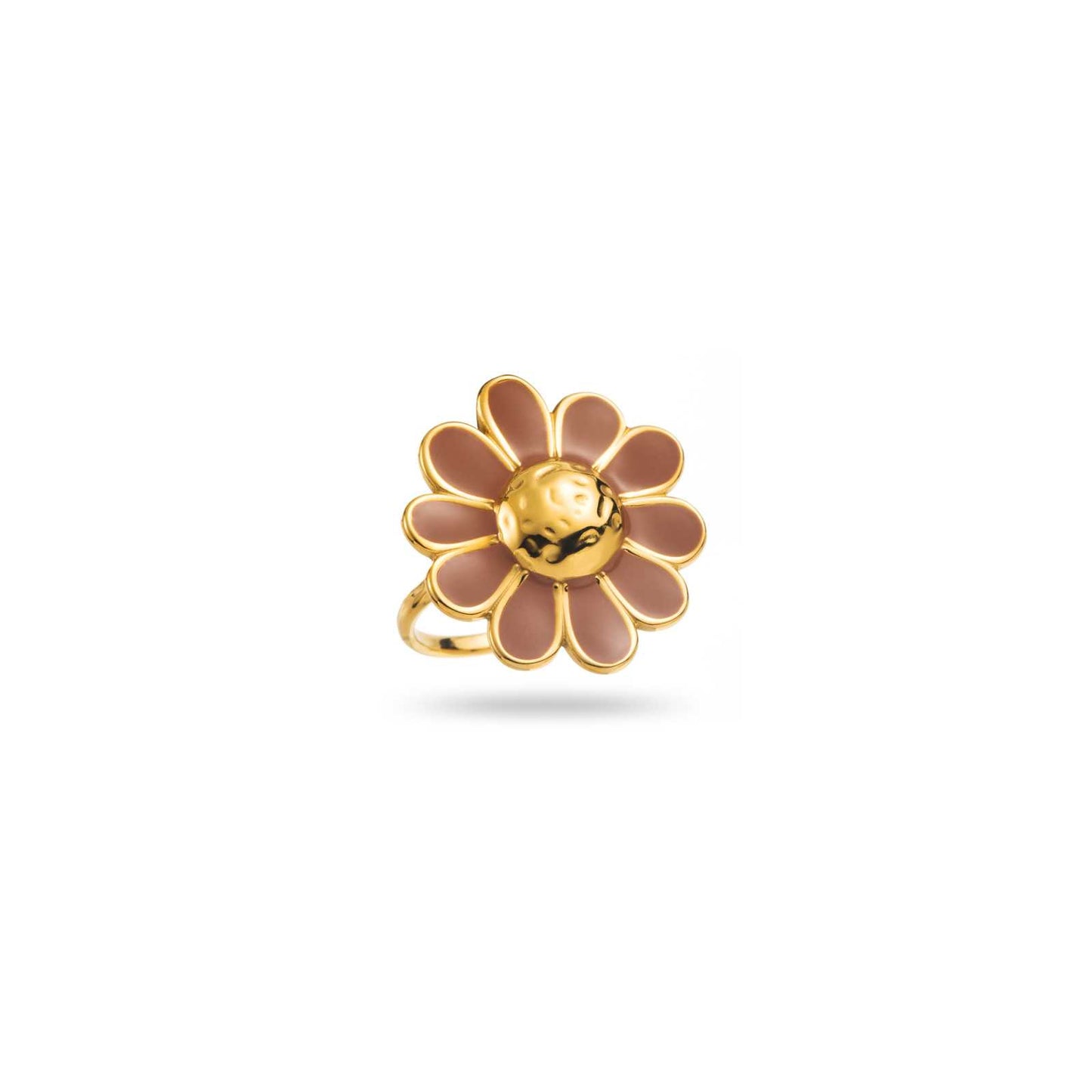 Bague Marguerite (marron)