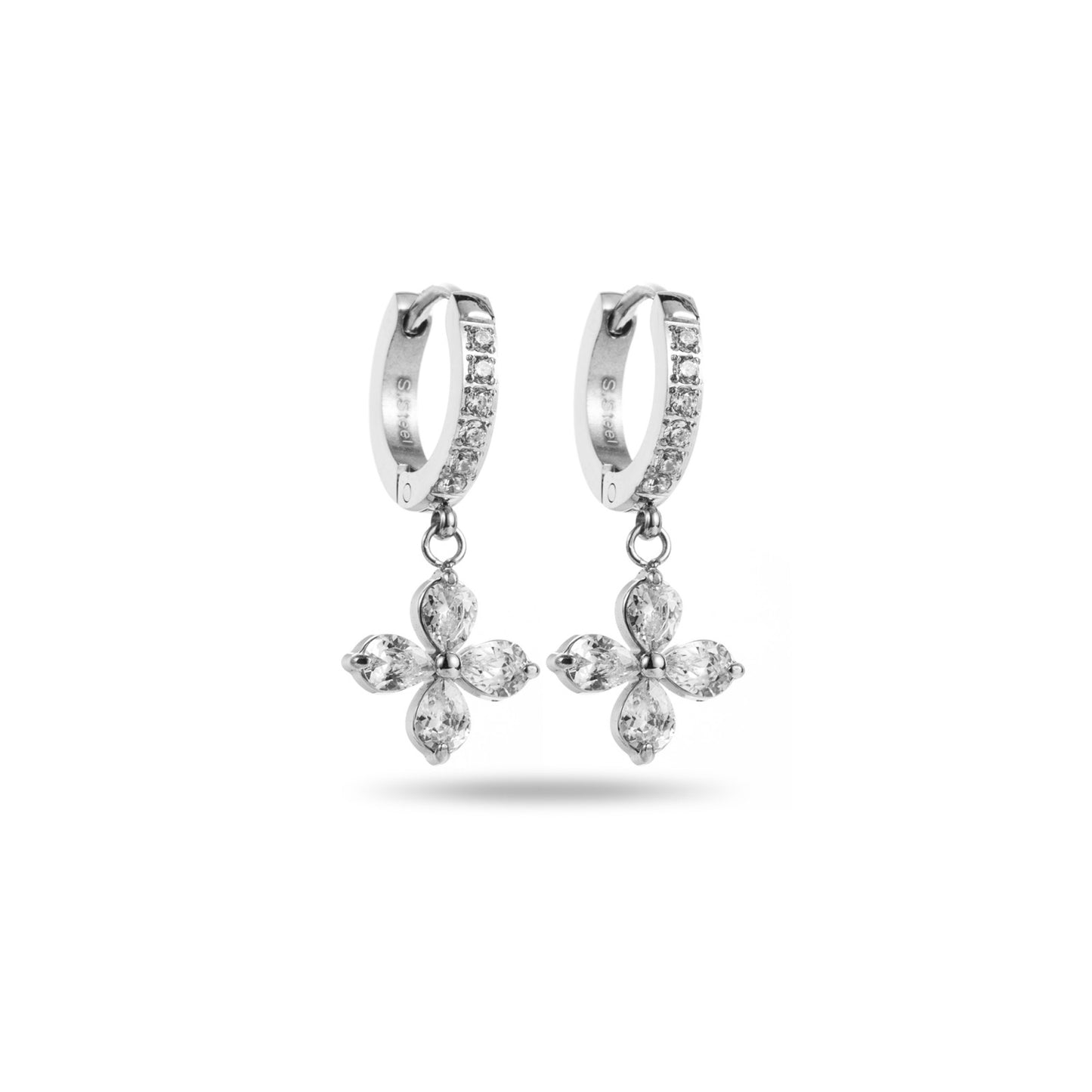 Boucle d'oreille Créole Féerique