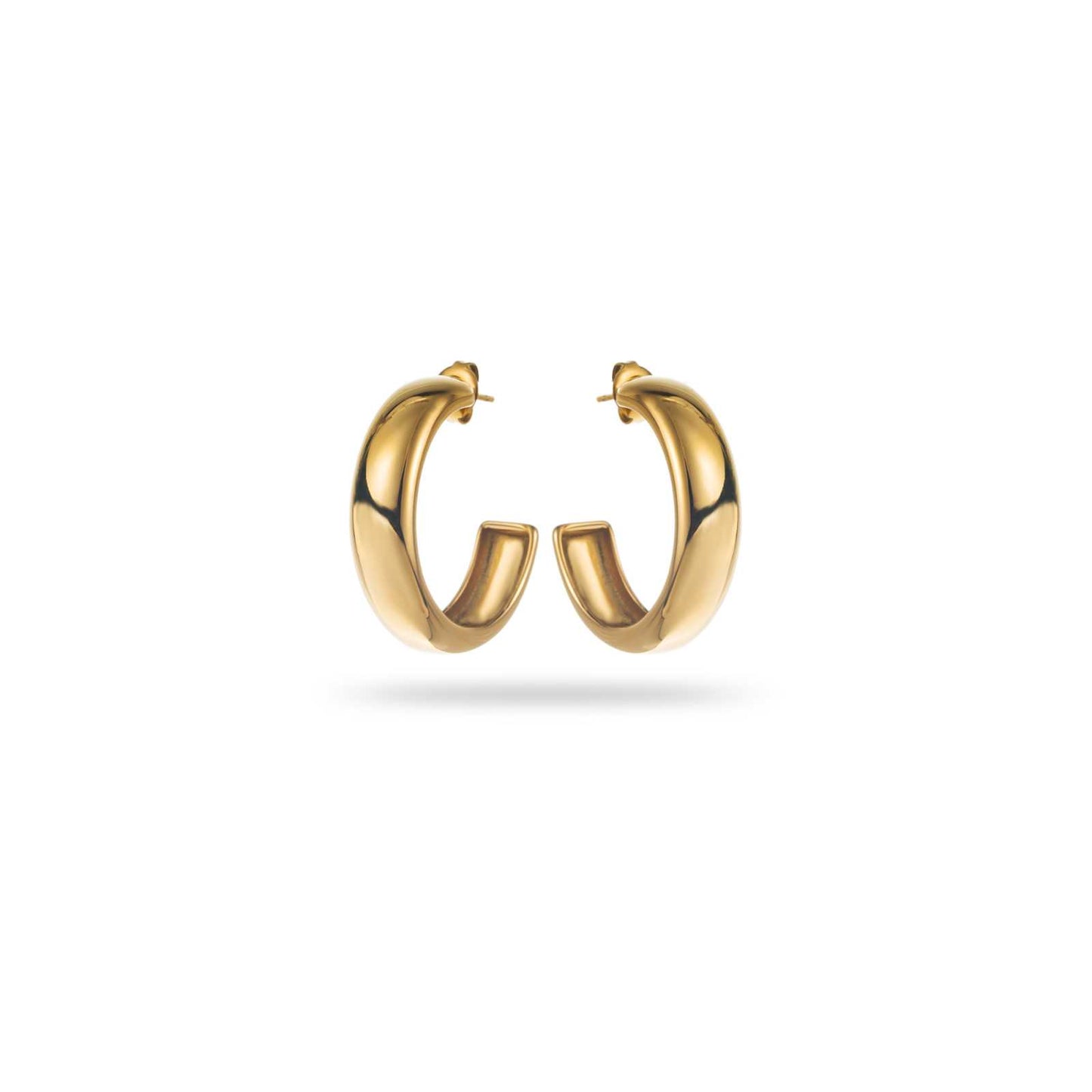 Boucle d'oreille Créole Miroir