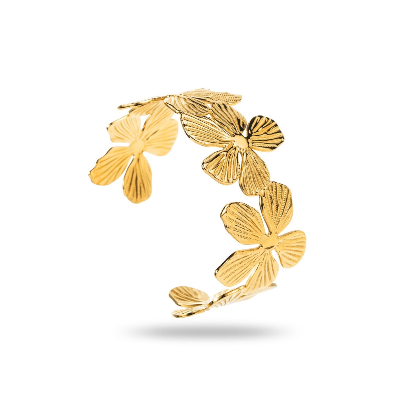 Bracelet Jonc Farandole de jolies fleurs