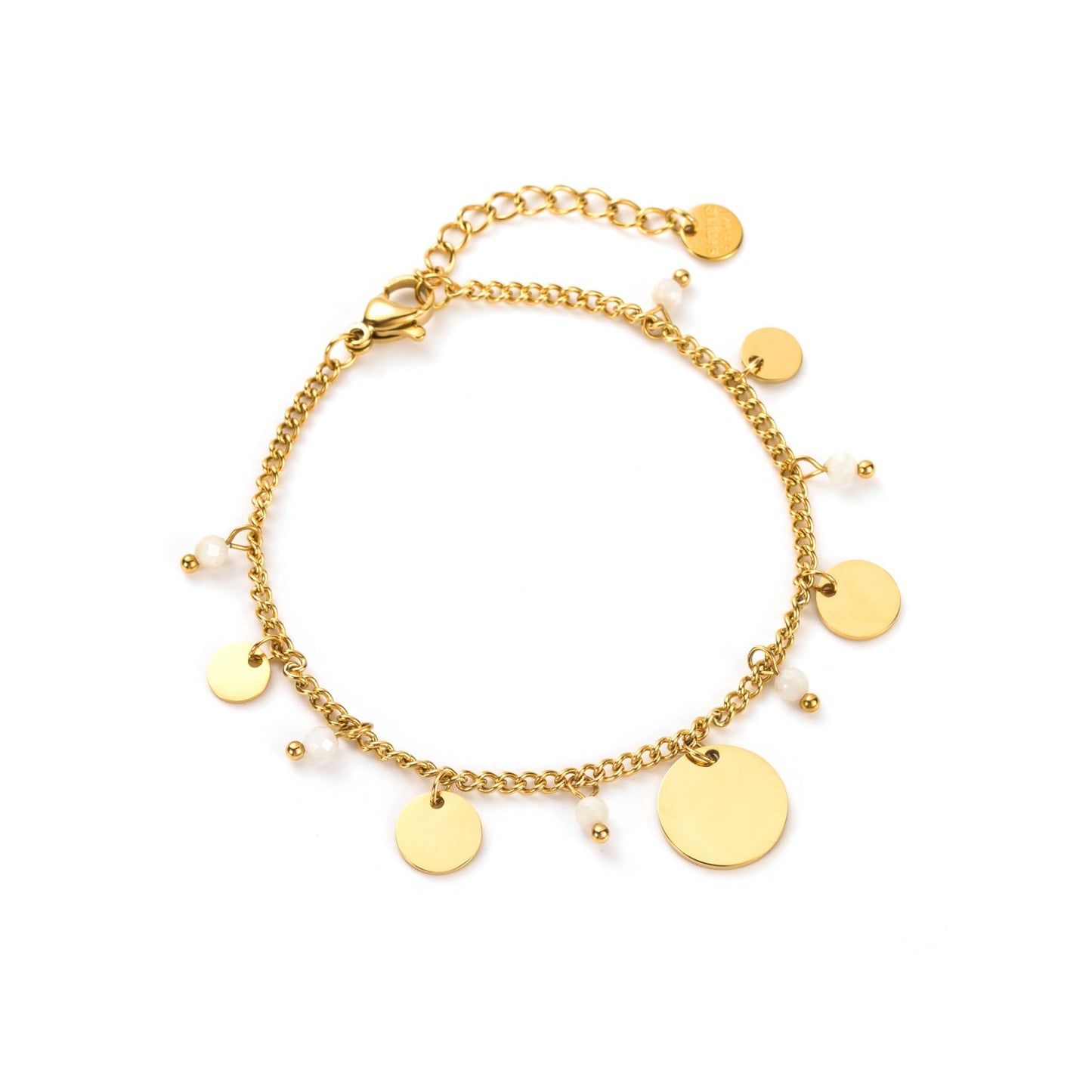 Bracelet Pampilles et perles "sans gravure"