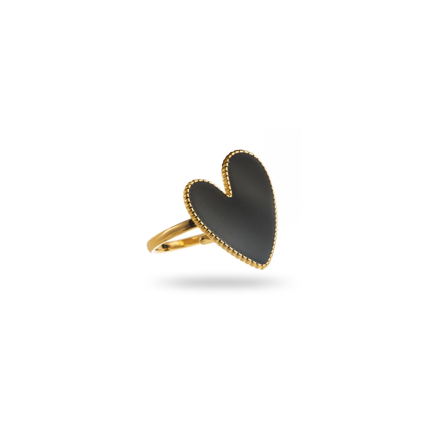 Bague Grand Coeur (rouge ou blanc)
