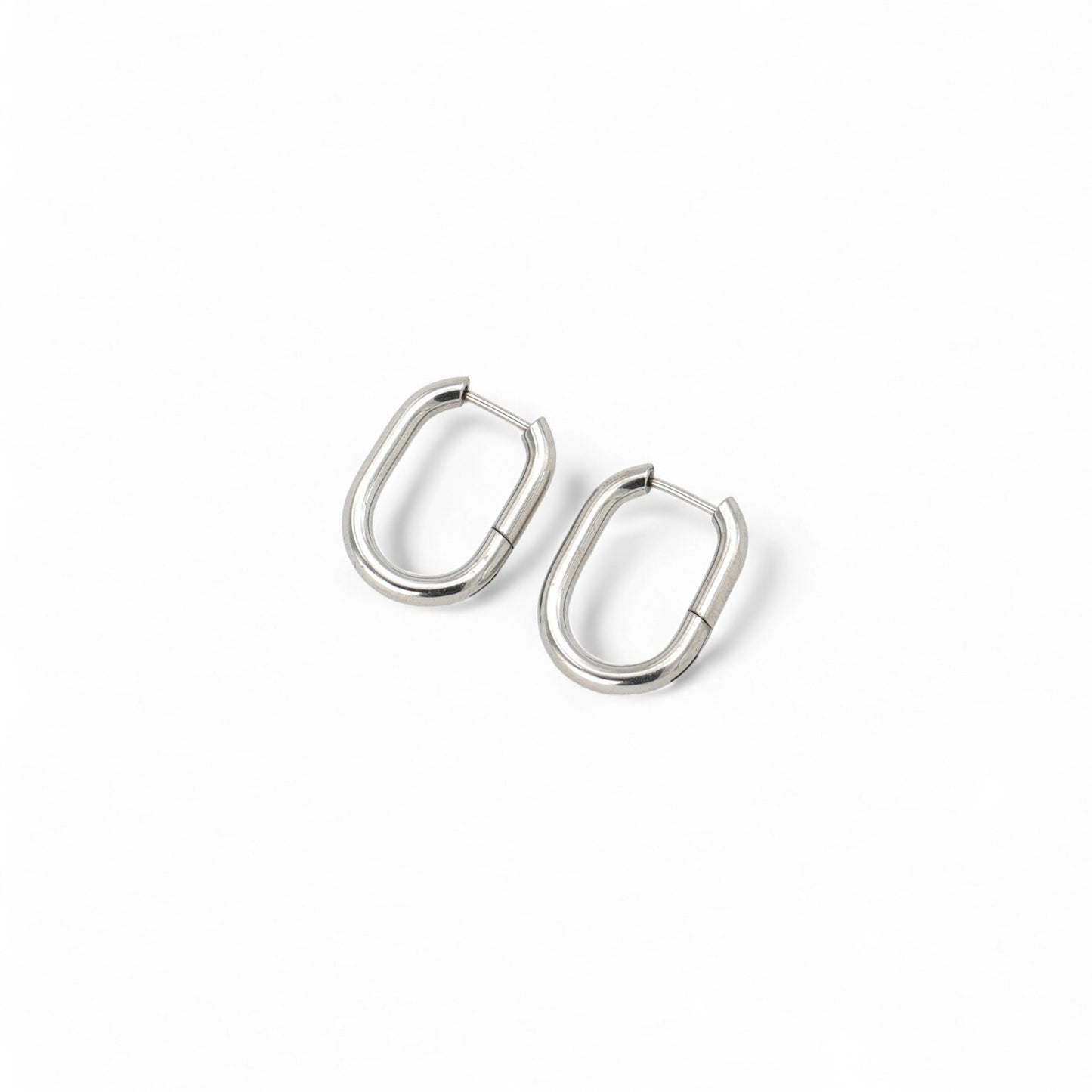 Boucle d'oreille Créole Ovale