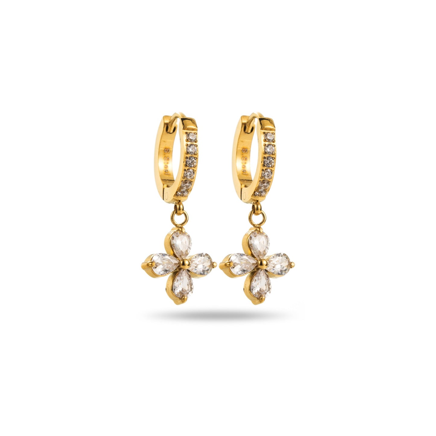 Boucle d'oreille Créole Féerique