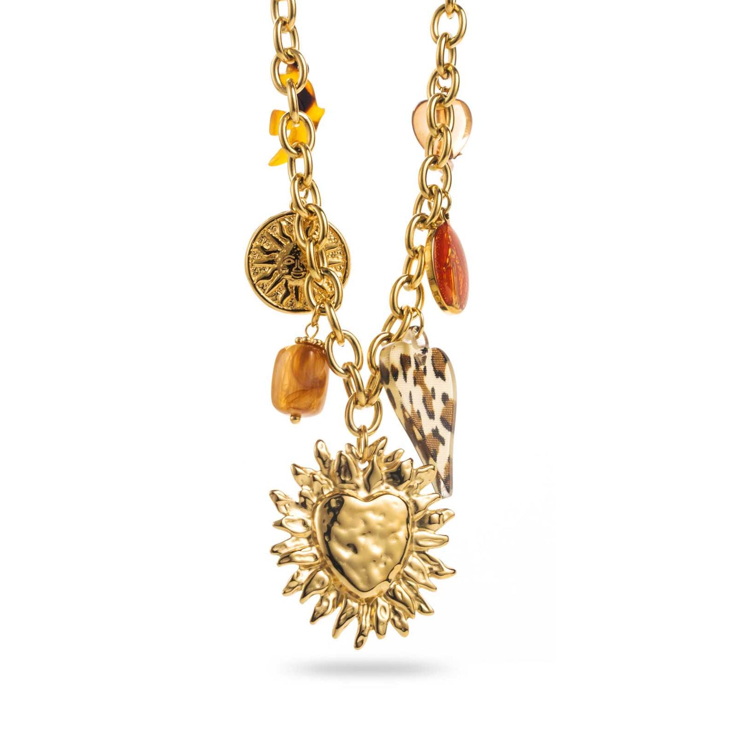Collier Breloque Léo