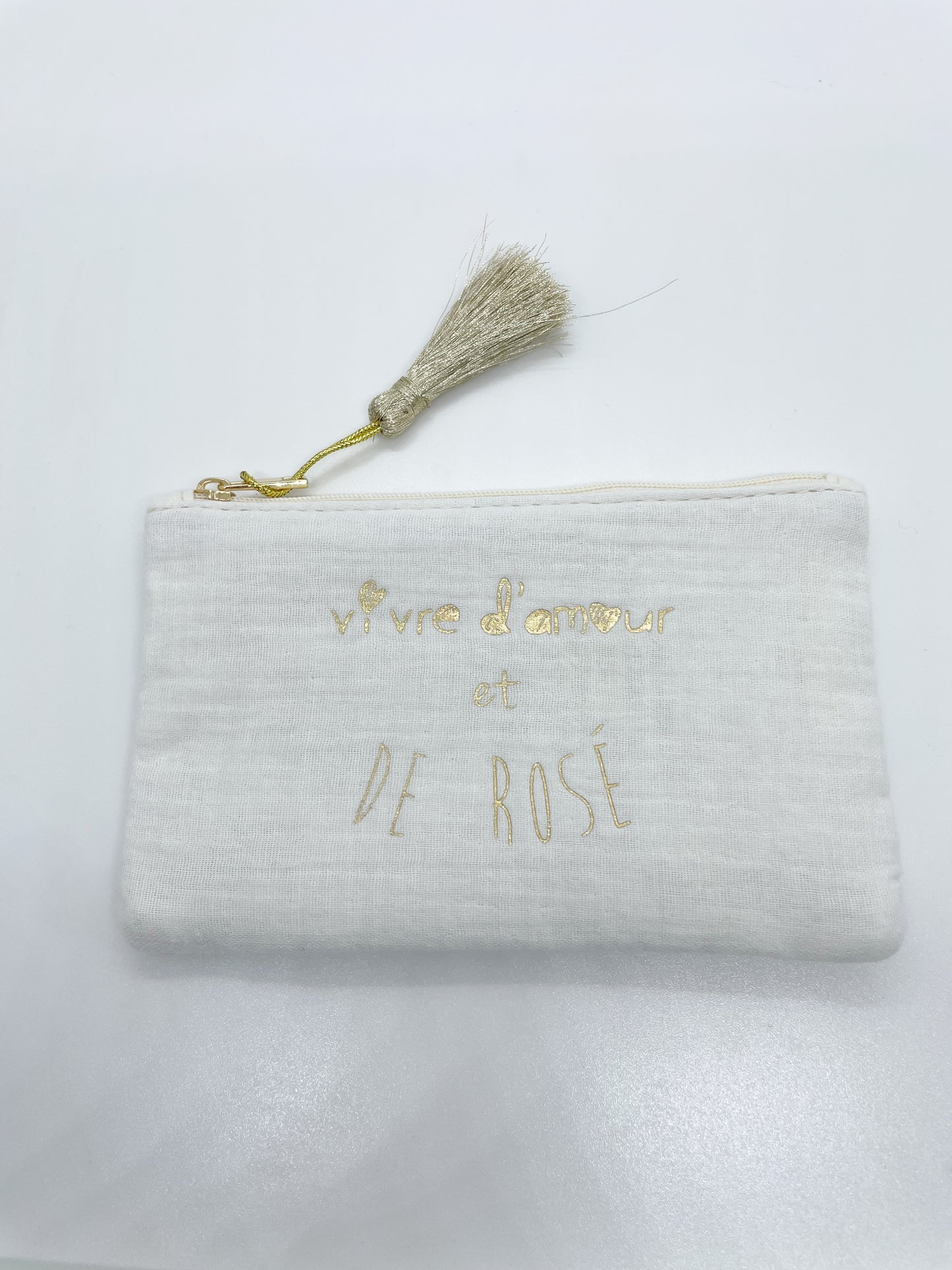Pochette Vivre d'amour et de rosé