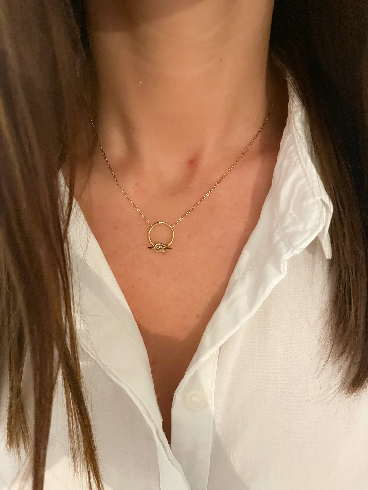 Collier Cercle fin