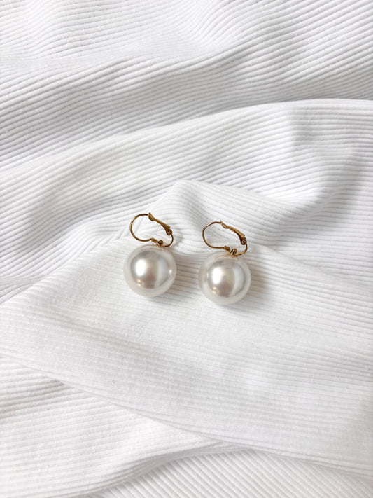 Boucle d'oreille Perle
