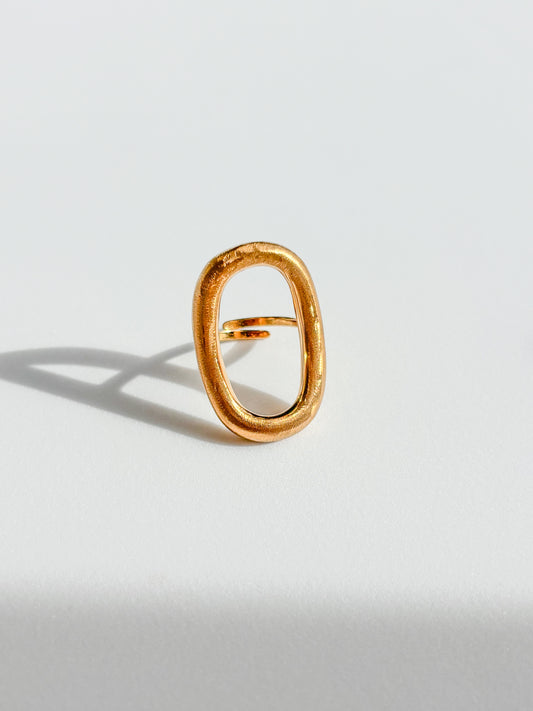 Bague Ovale ajourée