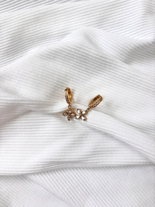 Boucle d'oreille Créole Féerique