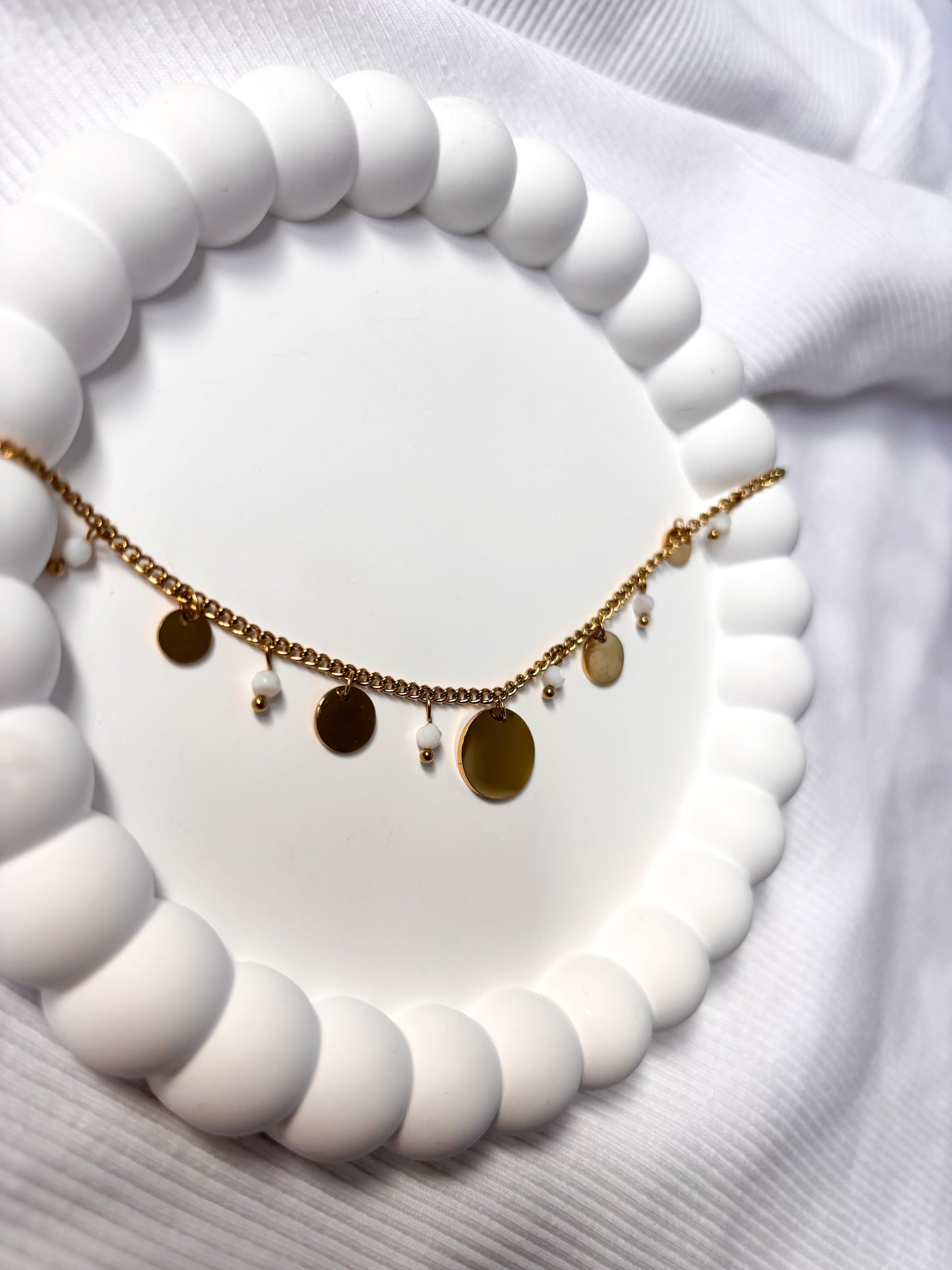 Bracelet Pampilles et perles "sans gravure"