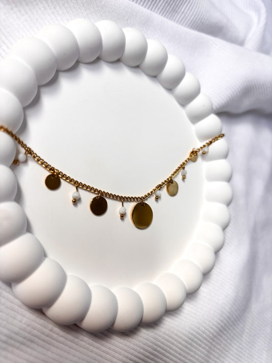 Bracelet Pampilles et perles "sans gravure"