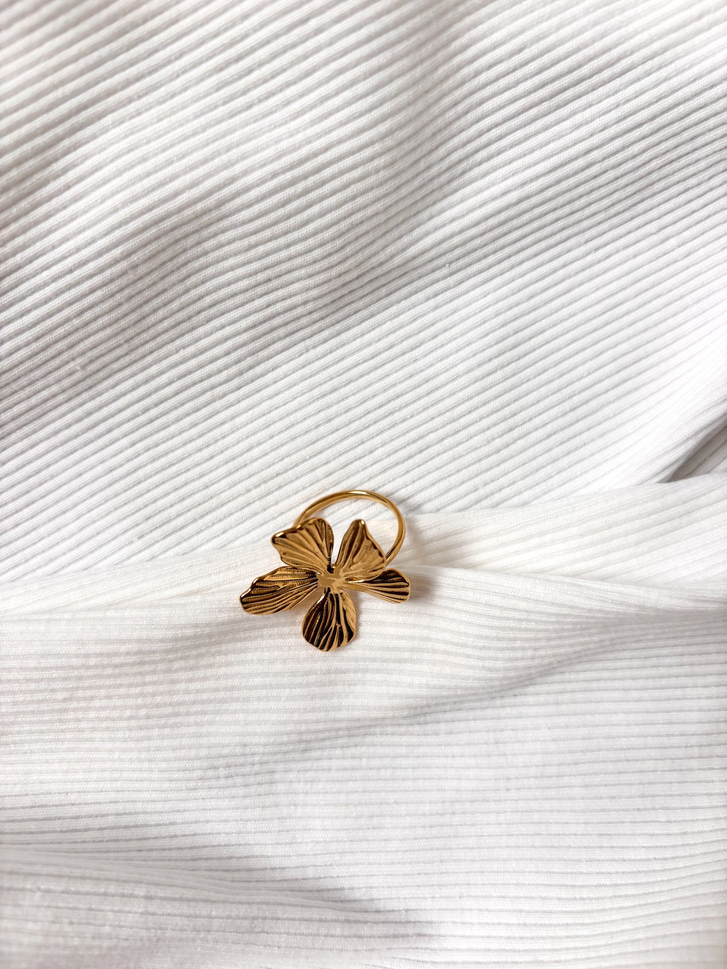 Bague Fleur à Cinq Pétales