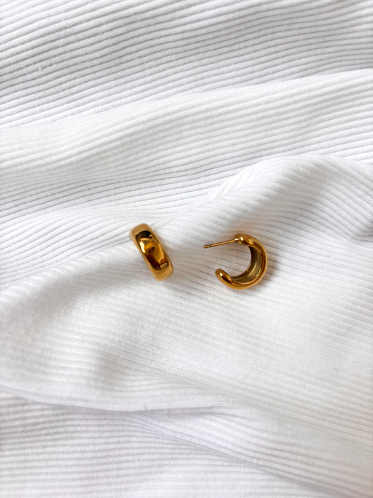 Boucle d'oreille Créole Miroir