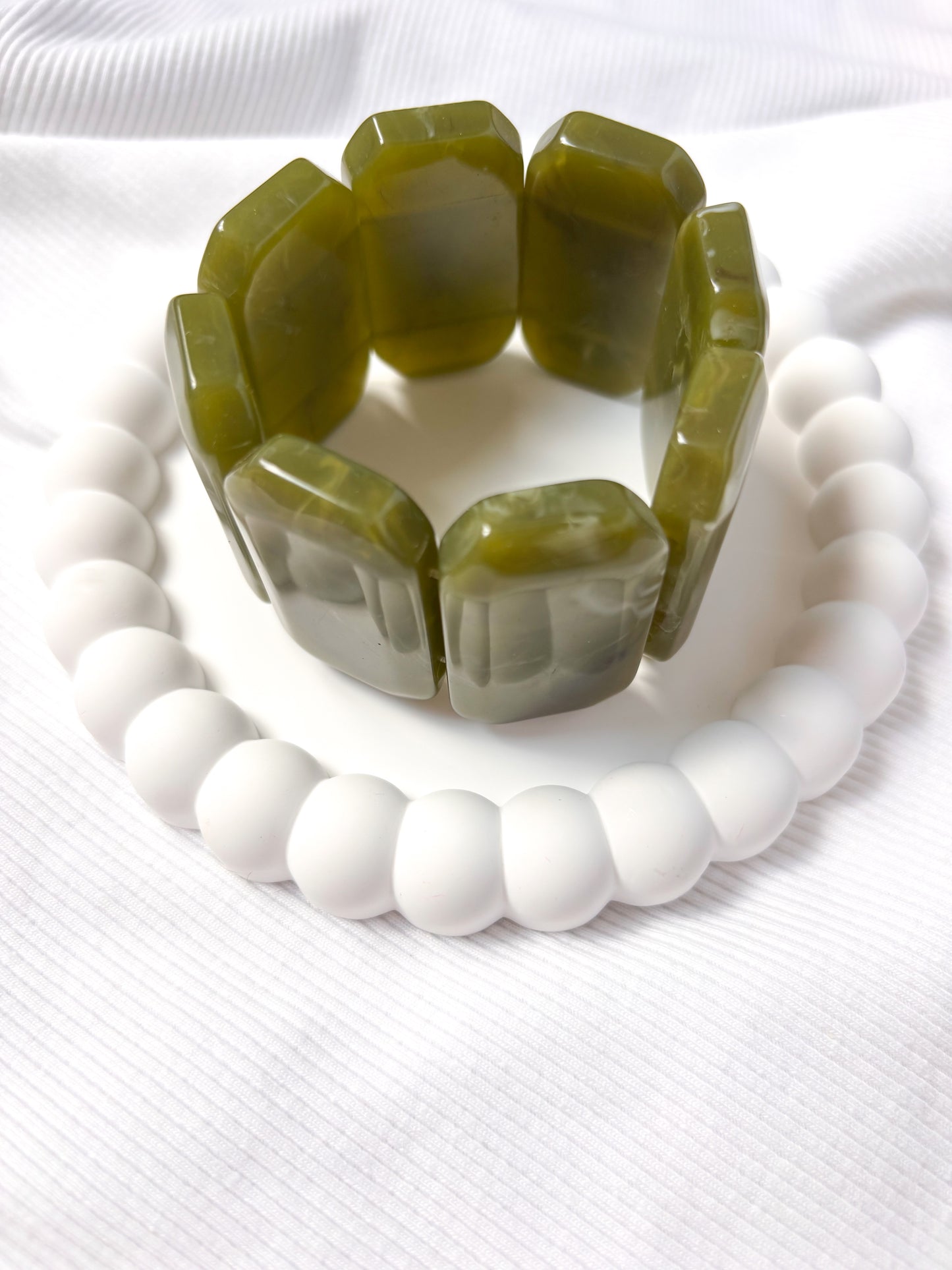 Bracelet Bohème kaki
