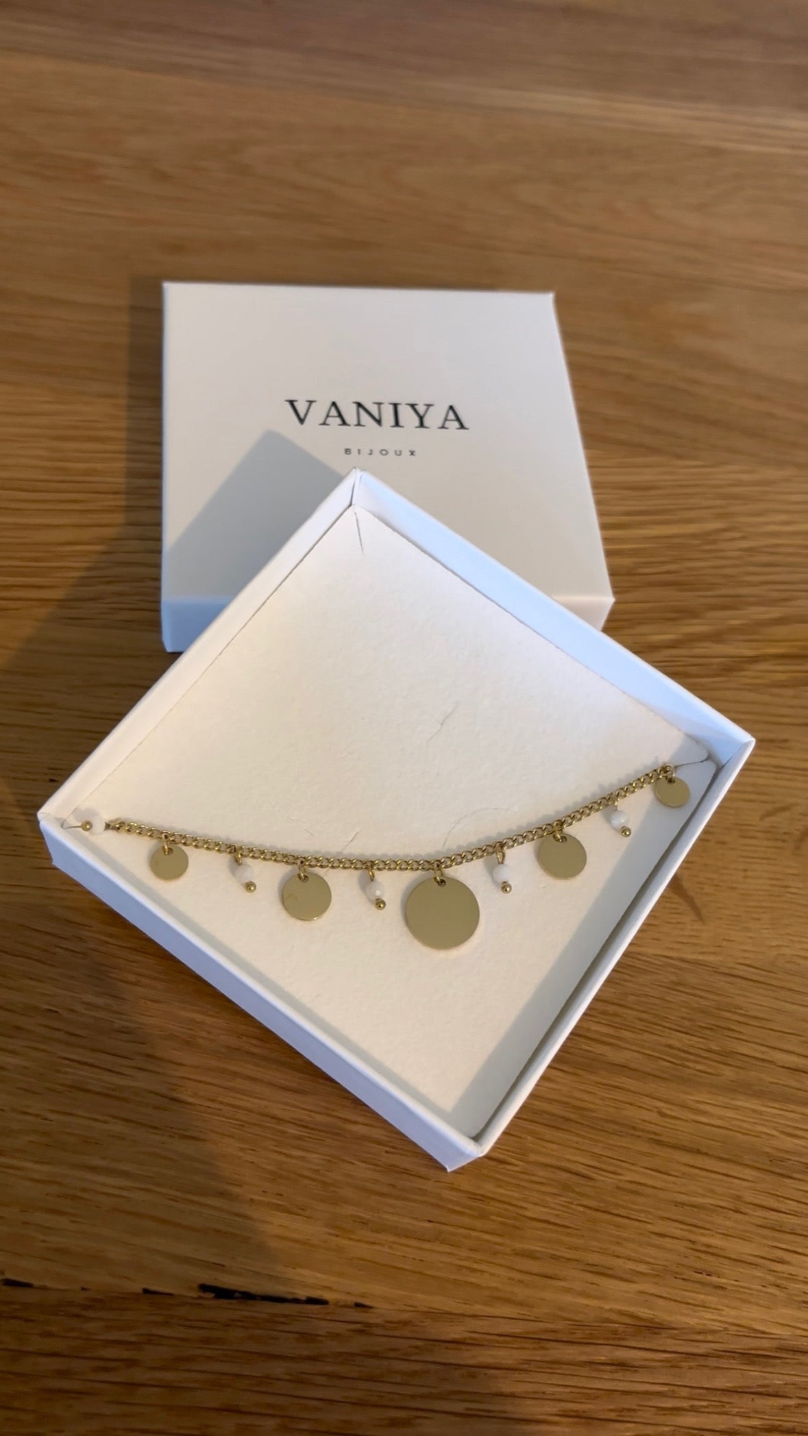 Bracelet Pampilles et perles "sans gravure"