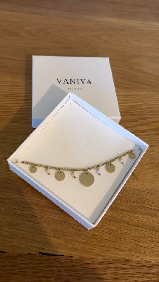 Bracelet Pampilles et perles "sans gravure"