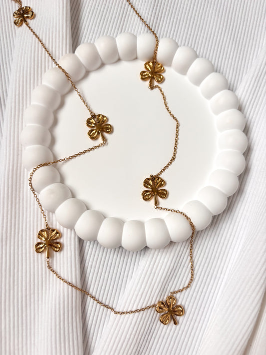 Collier Trèfle 80cm