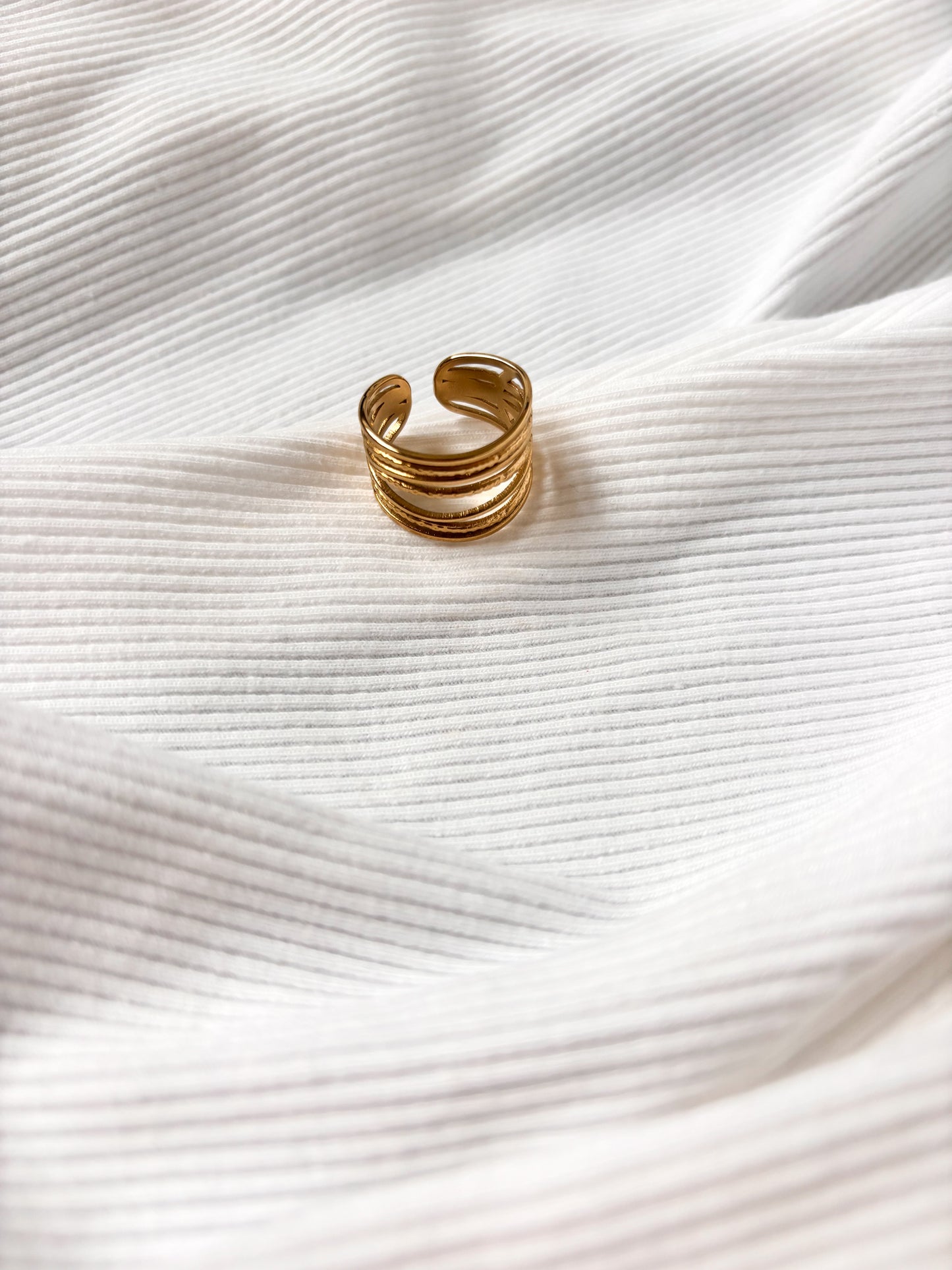 Bague 7 anneaux entrelacés