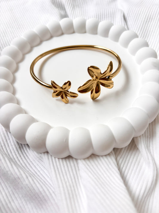 Bracelet Jonc Fleurs des îles