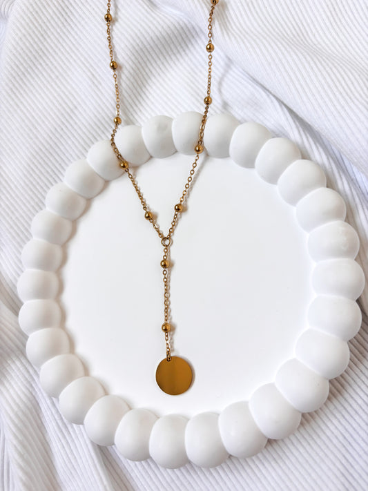 Collier Amelia en Y "sans gravure"