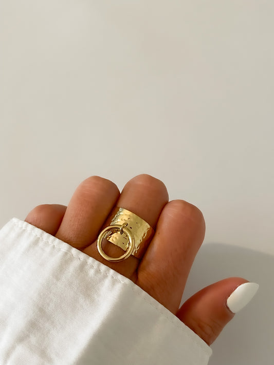 Bague Anneau Pendant