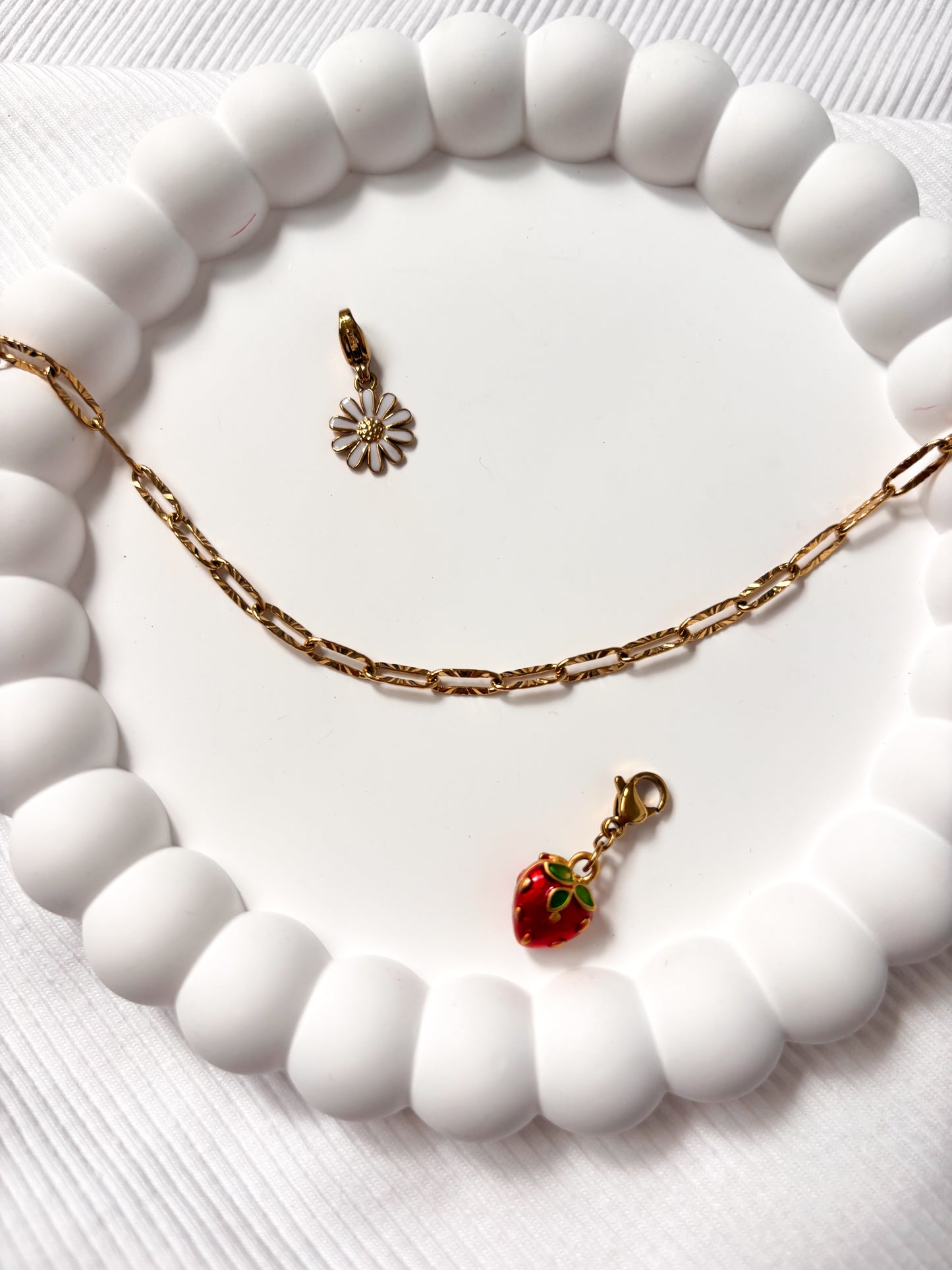 Bracelet Charm scintillant