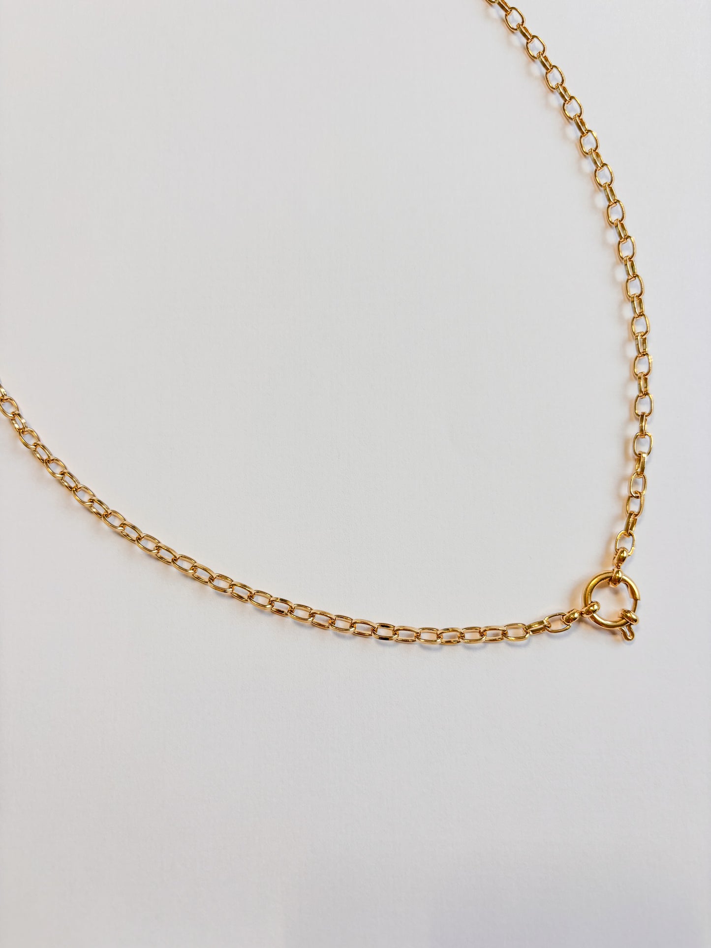 Collier Charm maille vénitienne, fermoir bouée