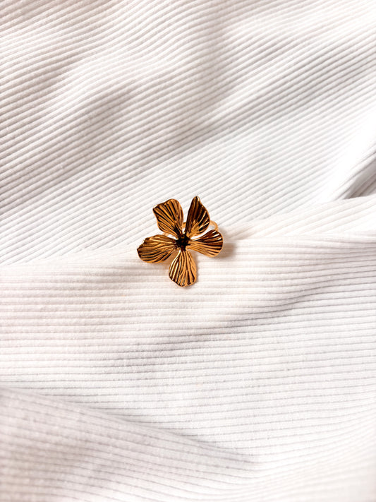 Bague Fleur à Cinq Pétales