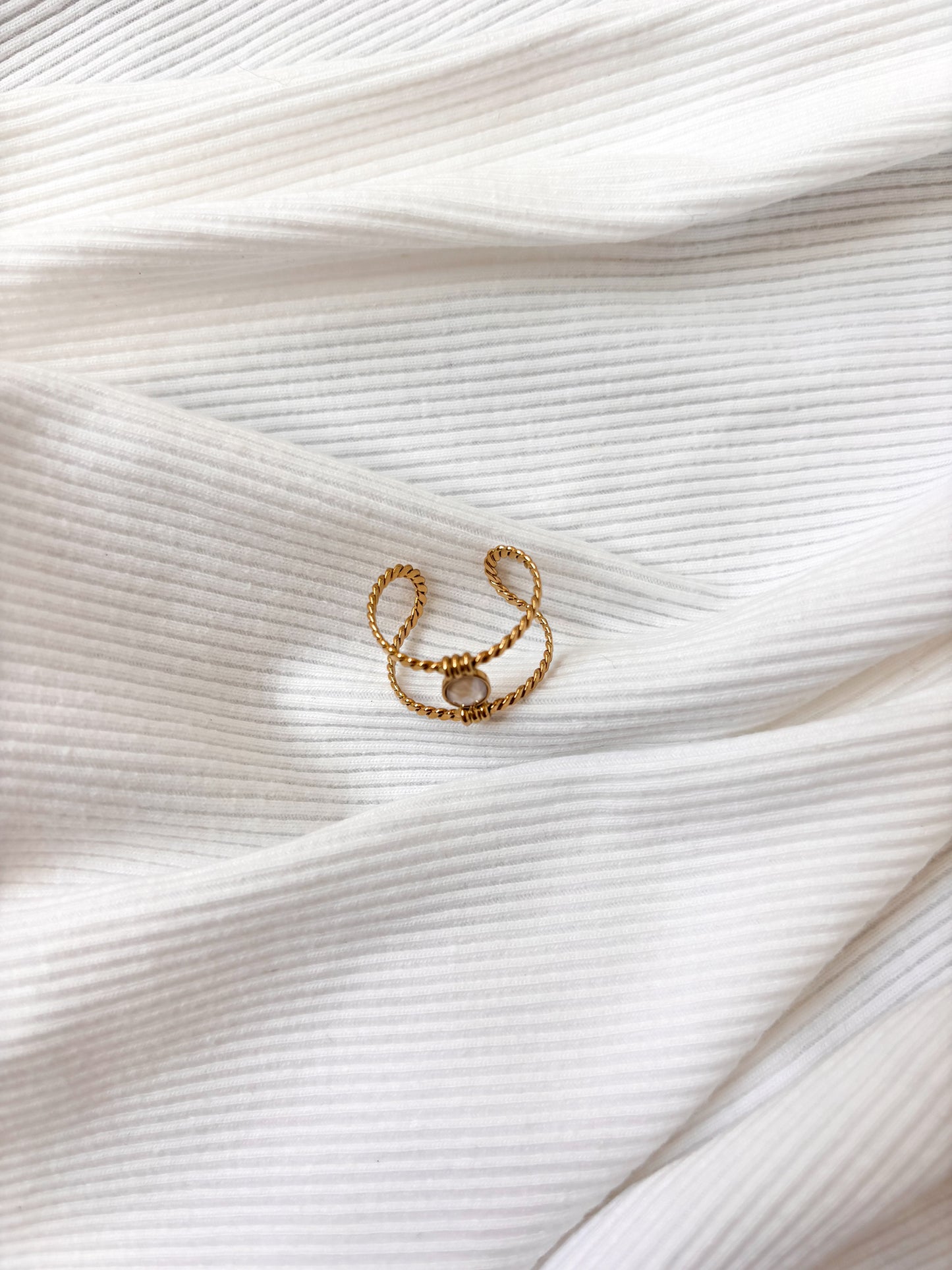 Bague Marine strass