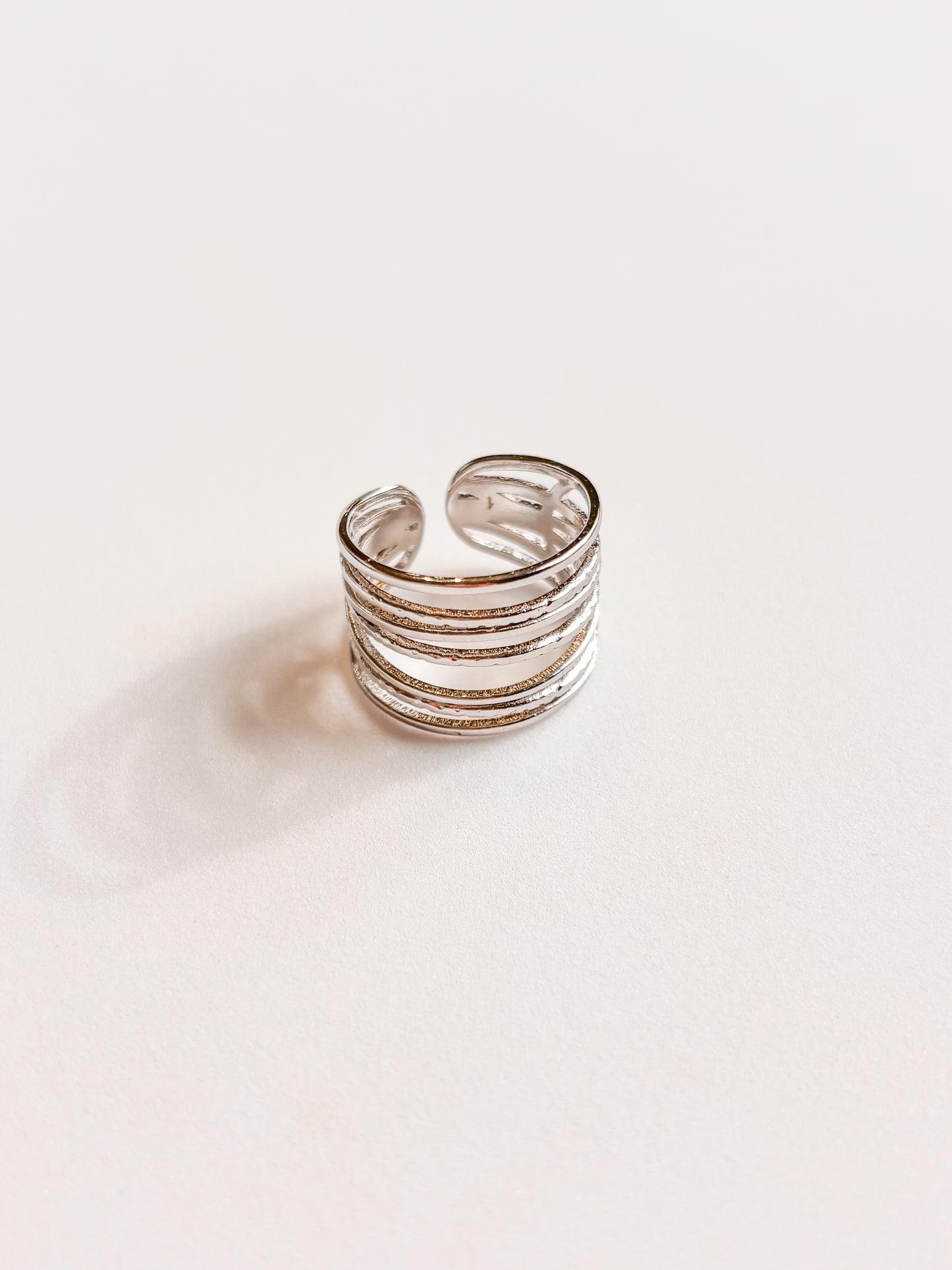 Bague 7 anneaux entrelacés