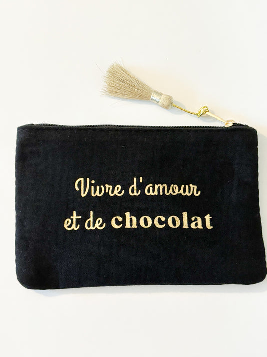 Pochette Vivre d'amour et de chocolat