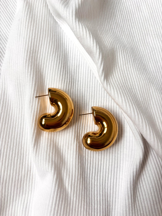 Boucle d'Oreille Créole Bulle