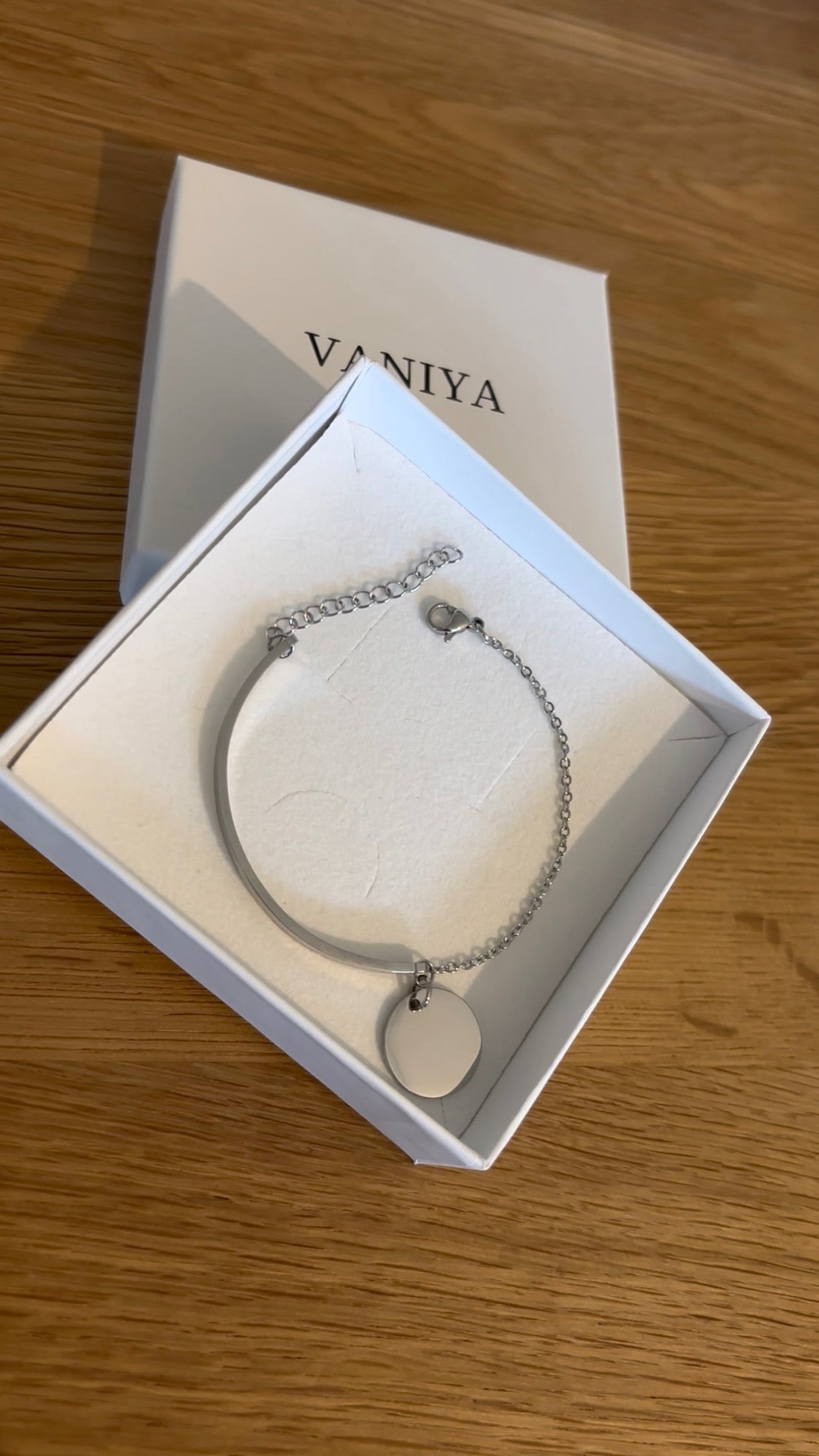 Bracelet Bella pampille " sans gravure "