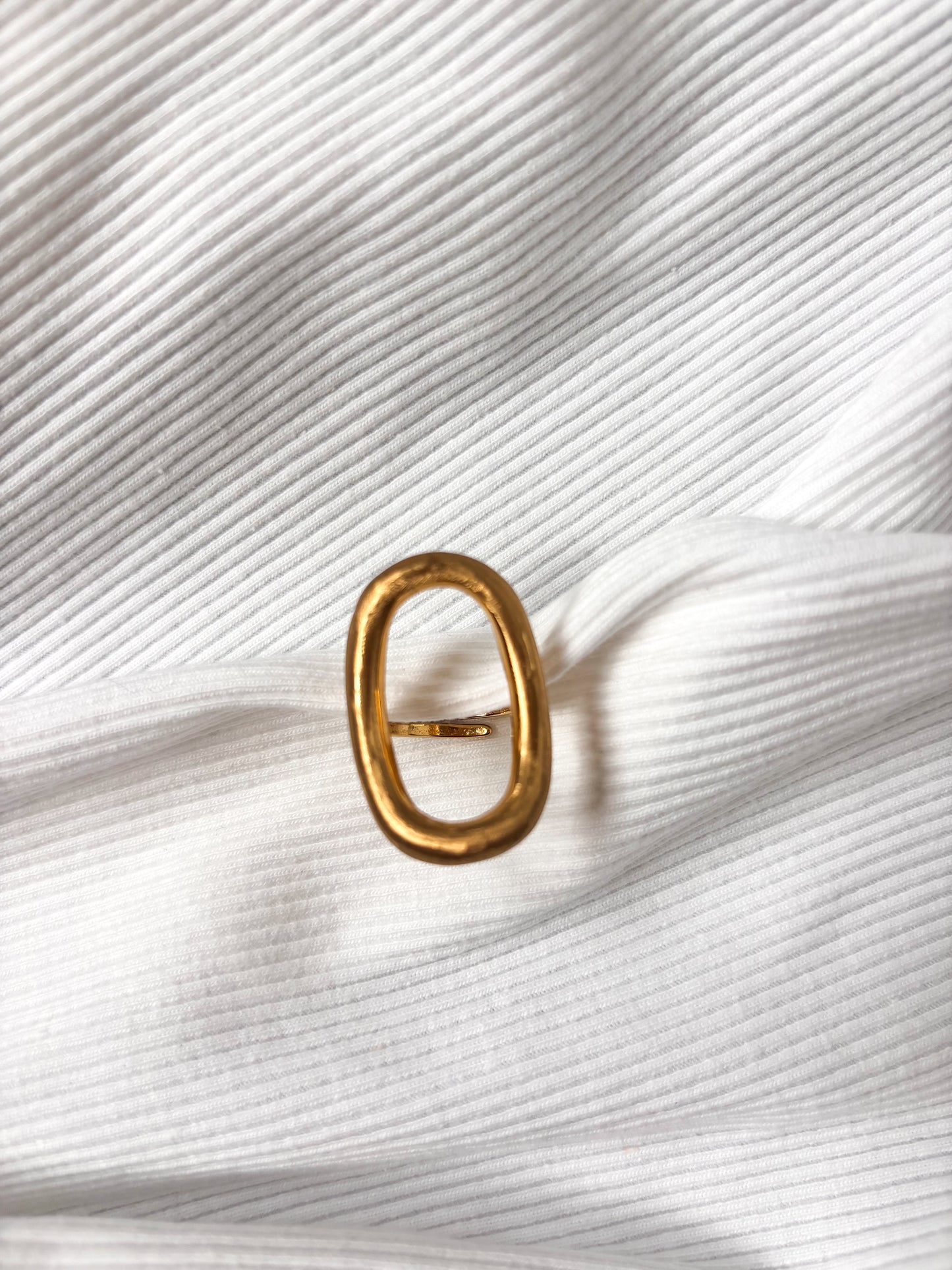 Bague Ovale ajourée