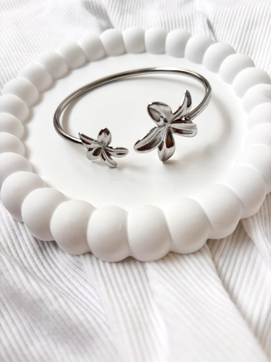 Bracelet Jonc Fleurs des îles
