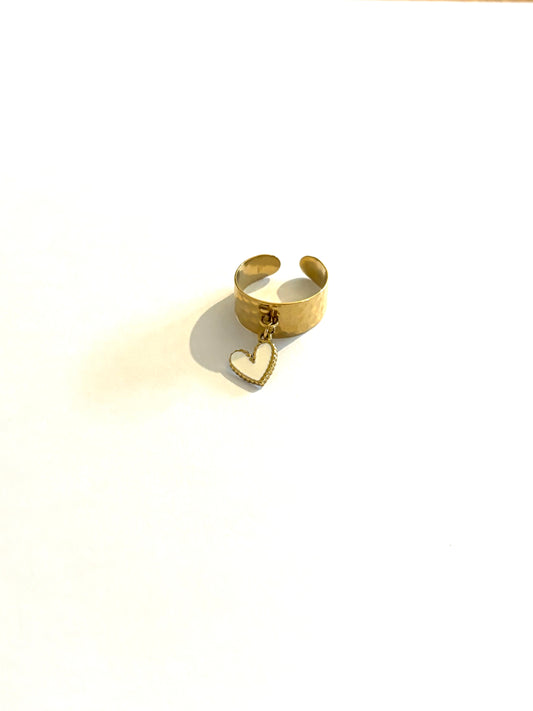 Bague Breloque coeur