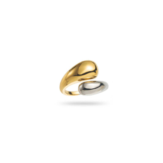 Bague Gouttes ATTENTION ENTIEREMENT DOREE
