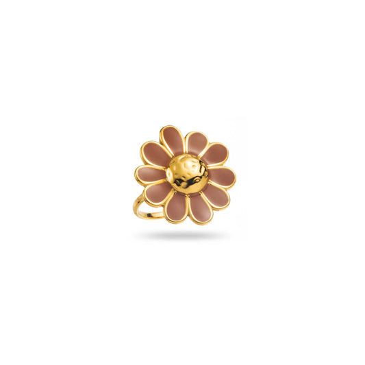 Bague Marguerite (marron)