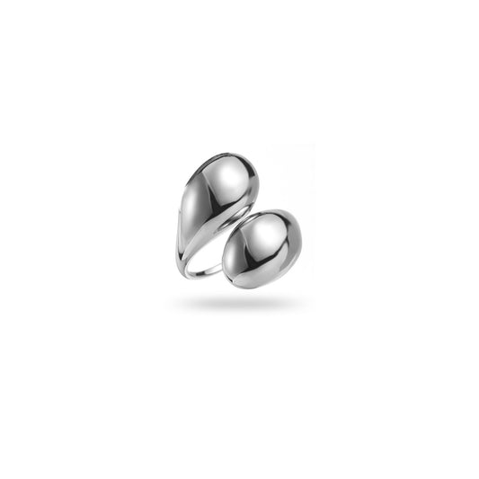 Bague Gouttes miroir