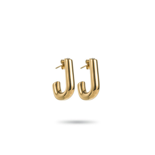 Boucle d'Oreille Créole en J