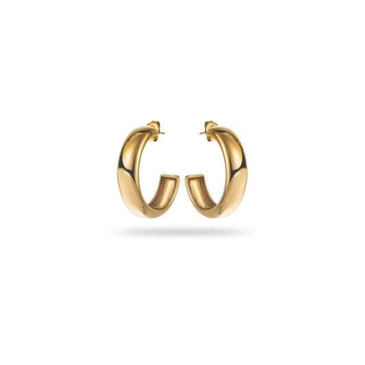 Boucle d'oreille Créole Miroir