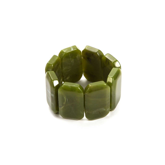 Bracelet Bohème kaki