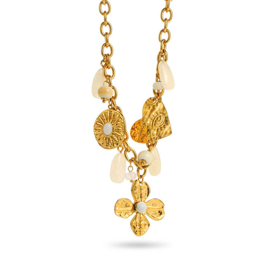 Collier Breloque Flora
