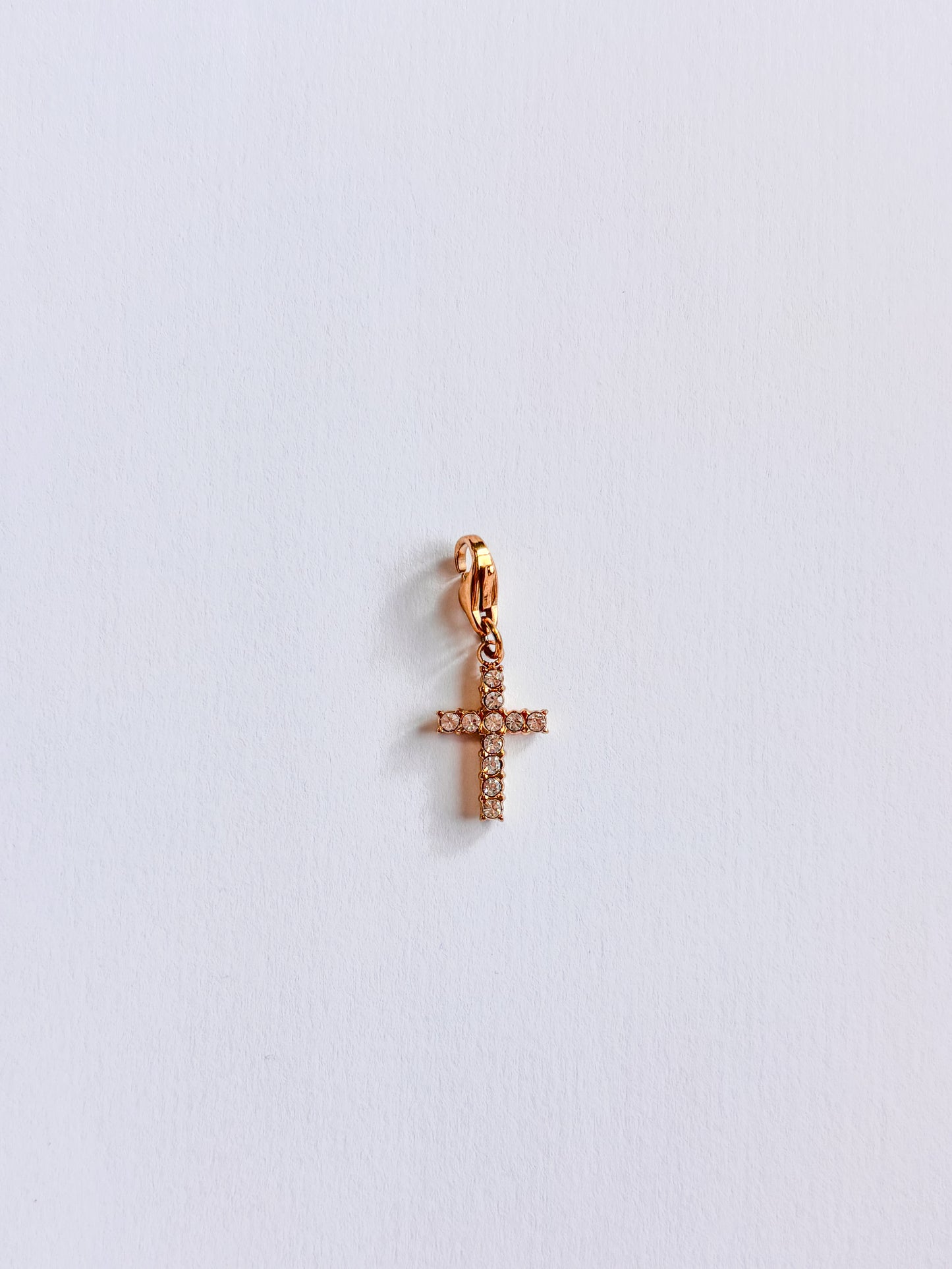 Charm Croix strass
