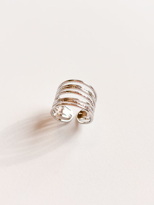 Bague 7 anneaux entrelacés